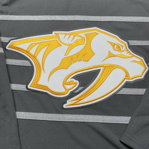 Adidas NHL Nashville Predators Game Jersey Sz 56 - Picture 9 of 10